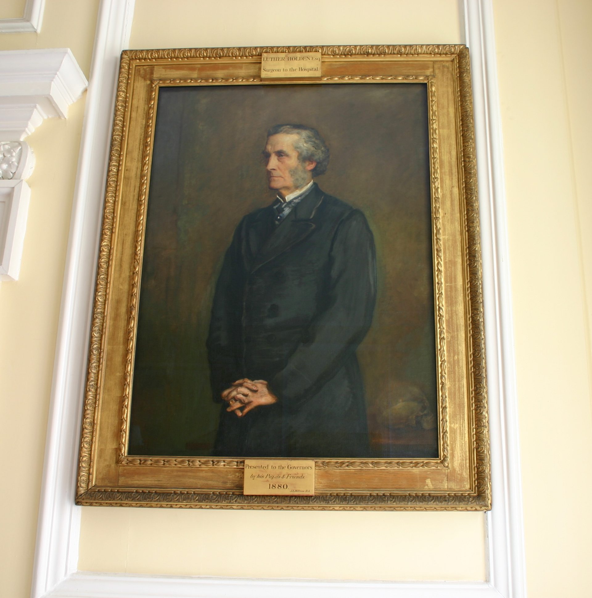 Luther Holden's portrait, St Bartholomew's Hospital, London (89).JPG